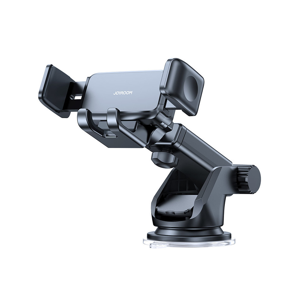 Bil smarttelefon håndtak på svart dashbord