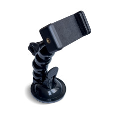 Handle with suction cup for sports camera Gopro DJI Insta360 SJCAM EKEN + smartphone adapter