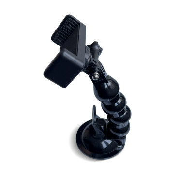 Hantera med sugkopp för sportkamera GOPRO DJI INSTA360 SJCAM EKE + Smartphone Adapter