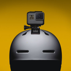 Montážne základy pre GOPRO DJI OSMO Action Eken SJCAM INSTA360 Športový fotoaparát s 3M páskou - 4 ks