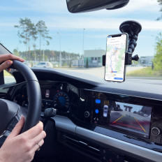 Käsittele imukuppi urheilukamera GOPRO DJI Insta360 Sjcam Eken + Smartphone Adapteri