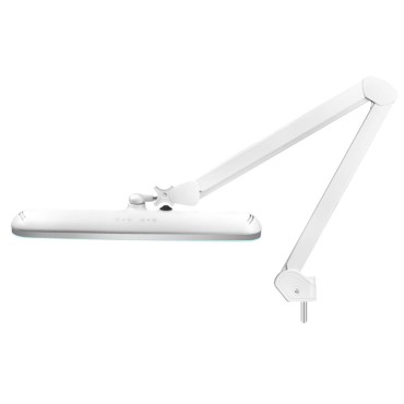 Lâmpada de oficina LED Elegante 801-tl com intensidade e cor de luz branca ajustáveis — vista lateral
