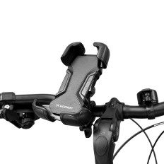 Sterke handgreep aan de telefoon op het stuurwiel Bike Motorcycle Scooters Zwart