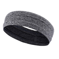 Sports headband for running exercise Fitness gray