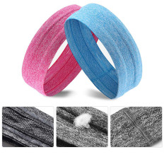 Sports headband for running exercise Fitness gray