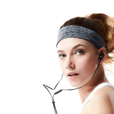 Sports headband for running exercise Fitness gray