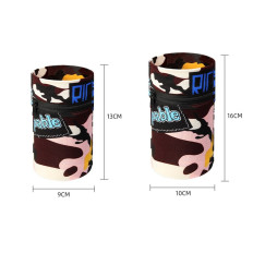 Beh rameno pre beh cvičenia Fitness Armband White-Black Stripes