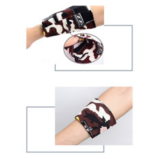 Beh rameno pre beh cvičenia Fitness Armband White-Black Stripes