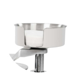Uma máquina de imprensa para hambúrguer qua. 100mm