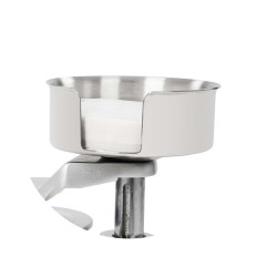 En pressemaskin for hamburger ons. 100mm