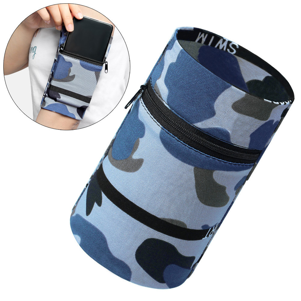 Running arm's hoofdband fitness armband moro blauw