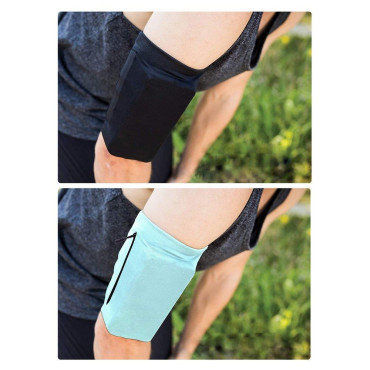 Running Headband par Fitness Armband M rozā