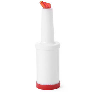 Dávkovač BARMAIN DISPENSER 0,8L ČERVENÝ - Hendi 557600