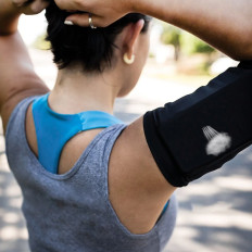 Running arm's headband Fitness Armband XL Green