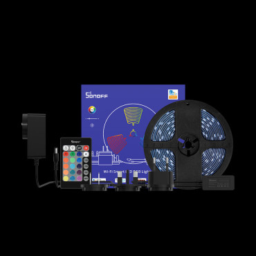 LED inteligente impermeável RGB Piloto WiFi 5m Piloto