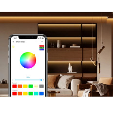 LED inteligente impermeável RGB Piloto WiFi 5m Piloto