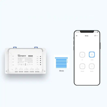 Interruttore WiFi a 4 canali intelligente wifi bianco 4CHR3