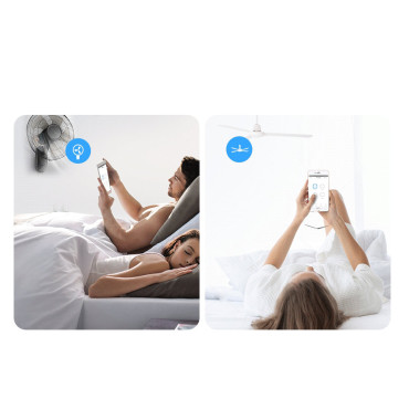 Interruttore WiFi a 4 canali intelligente wifi bianco 4CHR3