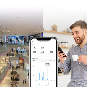Intelligent WiFi Ethernet SPM-glavni močnostni merilnik