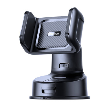 Suporte de carro para o seu cockpit de smartphone. Placa de distribuição. Preto