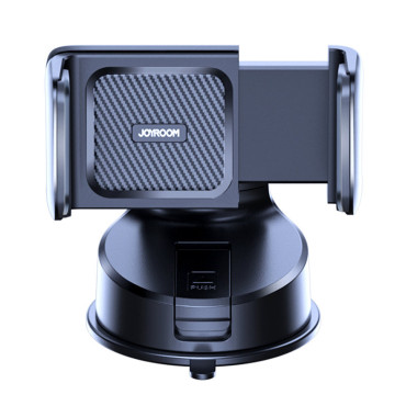 Suporte de carro para o seu cockpit de smartphone. Placa de distribuição. Preto