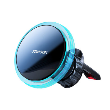 Suporte de carro para o seu telefone com Qi 15W Magsafe Loader de indução para prata xadrez