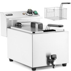 Elektrische Fritée einstellbar mit einem 400 V 66000-Trigger-Trigger - 10 l - Hendi 209424