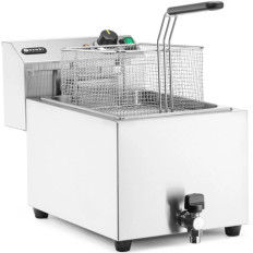 Elektrische friteuse instelbaar met een trigger trigger van 400 V 66000 - 10 L - Hendi 209424