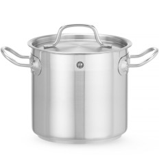En pot af høj profi linje med et låg bunden af sandwich 70 l 450 x 450 mm - Hendi 832929