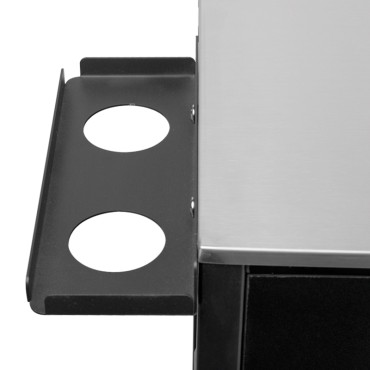 Καρότσι Tattoo assistant pro ink 702 μαύρο PRO INK — προβολή από πλάι