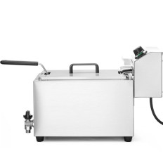 Electric Fryer Justerbar med en 400 V 66000 Trigger Trigger - 10 l - Hendi 209424