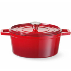 Emal Iron Pot 3.7 l Red - Hendi 626832