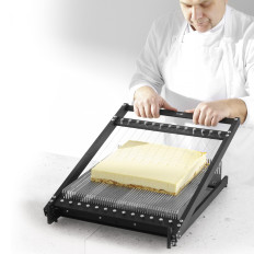 Coupe manuelle de guitare de confiserie pour gâteau 3 cadres - Hendi 195789