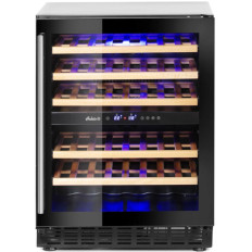 Frigorífico Doble secado refrigerador de vino para 46 botellas 133 l 90 w