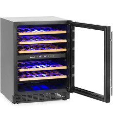 Kylskåp Double-Dry Vin Kylskåp för 46 flaskor 133 L 90 W