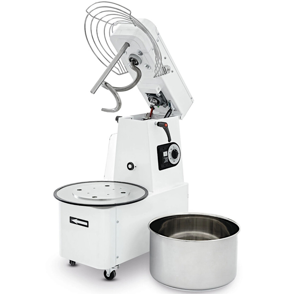 Medida em espiral com cabeça elevada e trabalho removível 22 l 56 kg / h 750 w