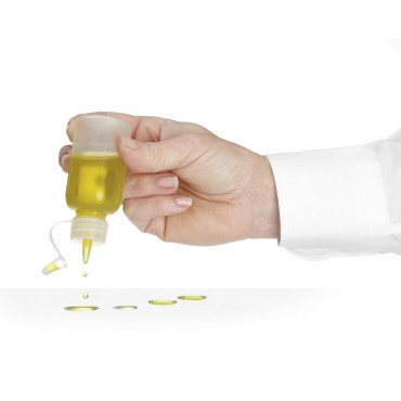 Mini dispenser för 50 ml sås. 35 x 100 mm - uppsättning av 4 st.