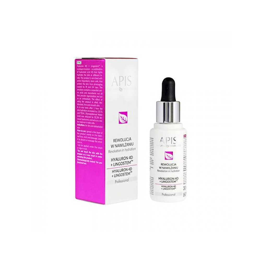 Apis hyaluron 4d + ligost TM 30ml émulsion pour peaux très sèches et déshydratées — vue de face