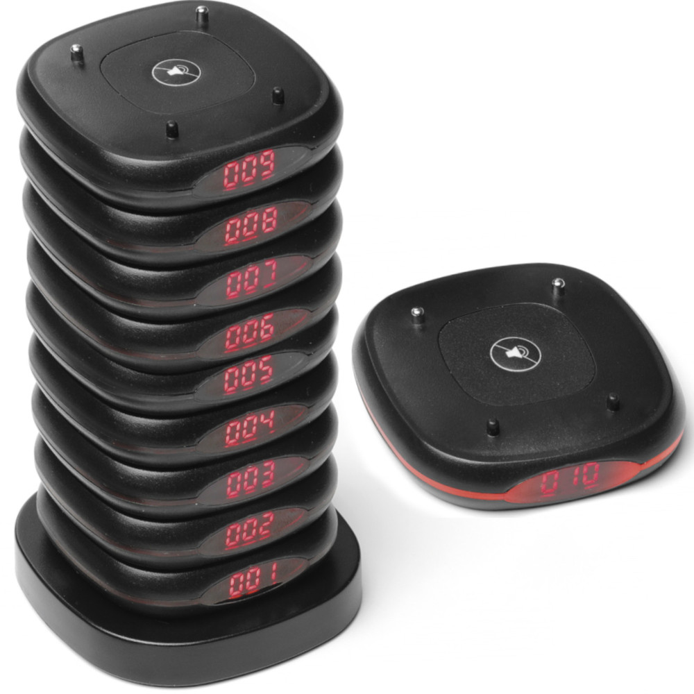 Pagers Restaurants voor het ontbijtsysteem 10 items - Hendi 201640