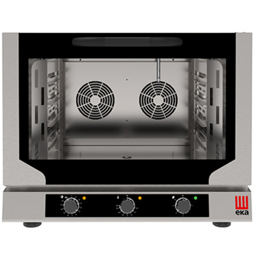 Ένας φούρνος μεταφοράς ατμού με ενυδατική 4 x GN 1/1 6,4 kW 400 V