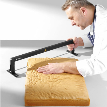 Viu Faca de Café Slicer ajustável para corte de biscoito - Hendi 400098