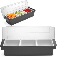 Barmain Container Organizer Til tilbehør til cocktails - 3 patroner