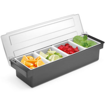 Organisateur de conteneurs Barmain sur accessoires pour boissons Cocktails - 4 cartouches