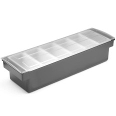Barmain Conteneur Organiseur sur les accessoires pour cocktails - 6 cartouches