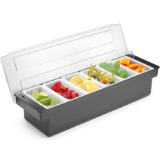 Barmain Container Organizer op accessoires voor cocktails - 6 cartridges