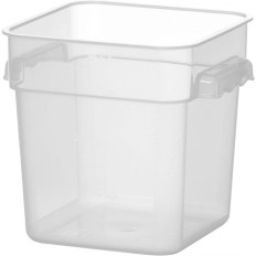 Foodcartridge voor het opslaan van voedsel met afstuderen 3.8 L 190 x 190 x 180 mm - Hendi 870914