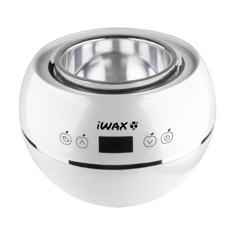 Scaldacera iWax per lattina da 500 ml, 100 W, bianco — vista frontale