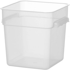 Voedselcontainer voor het opslaan van voedsel met afstuderen 7,6 l 235 x 235 x 230 mm - Hendi 870938