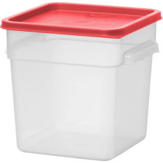 Contenedor de alimentos para almacenar alimentos con graduación 7.6 l 235 x 235 x 230 mm - Hendi 870938