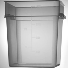 Voedselpatroon voor het opslaan van voedsel met schaal 17.2 L 290 x 290 x 320 mm - Hendi 870952